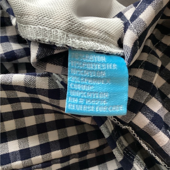 J McLaughlin gingham black, white pants. - Picture 10 of 11